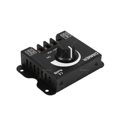 12V-24V Metal LED Strip Light Dimmer Controller for Various Models (N/A)