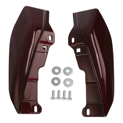 Mid Frame Air Deflectors for Harley Touring (2009-Current) Mysterious Red