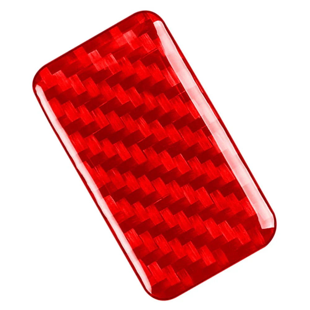 Red Interior Rear Console Insert Cover Trim for Volkswagen Passat (2001-2005)