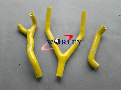Silicone Radiator Hose for Yamaha YZ125 1983-1985 ( Red)