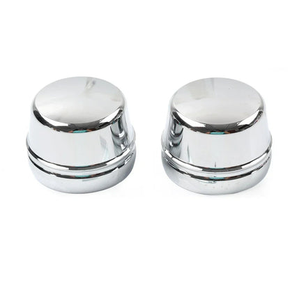 Front Axle Cap Nut Covers for Harley Touring Road King Electra Glide (2000-07)