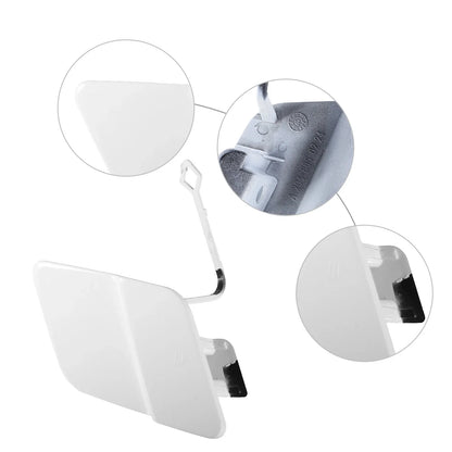 Front Bumper Tow Hook Eye Hole Cover for Mercedes Benz X204 GLK250 (2009-2015)