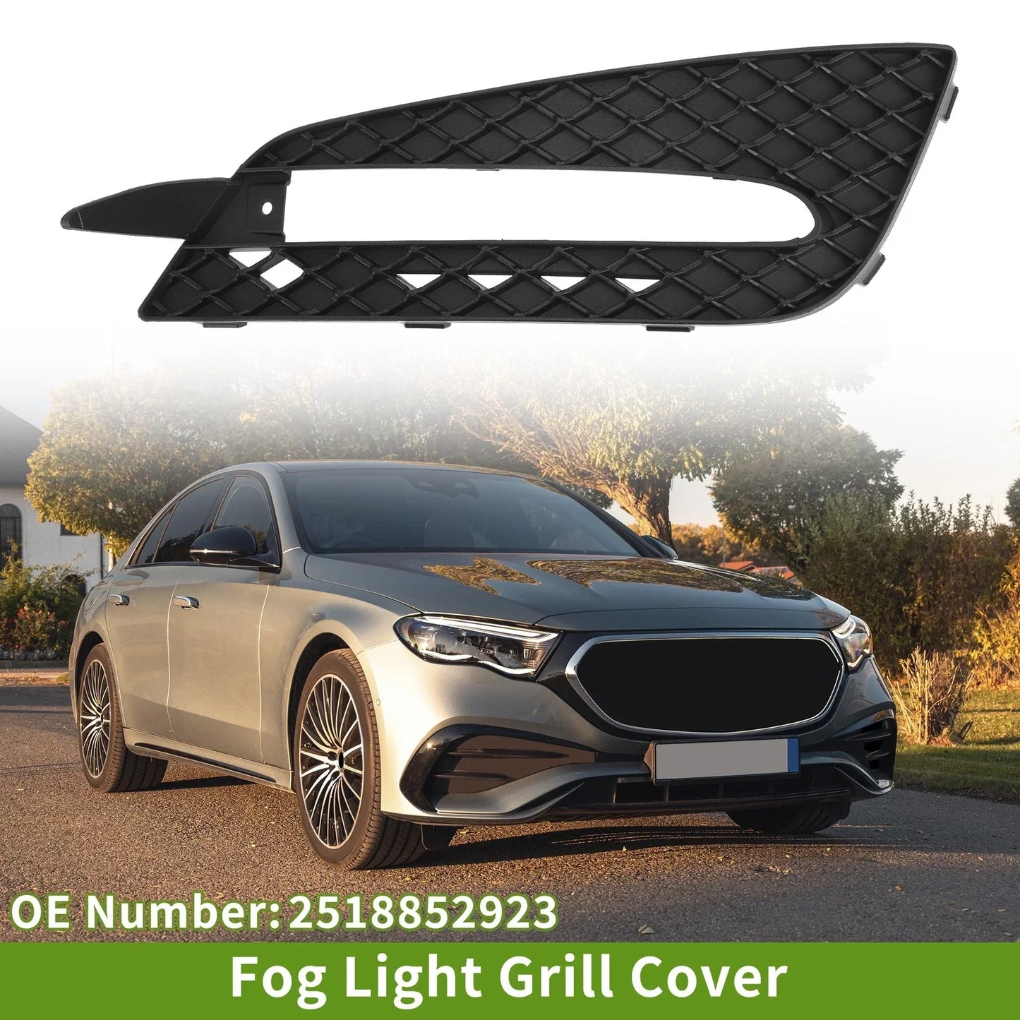 Front Left Fog Light Grill for Mercedes Benz W251 (2009-2013)