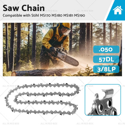 Tungsten Carbide Chainsaw Chain 3/8LP .050 57DL for Stihl