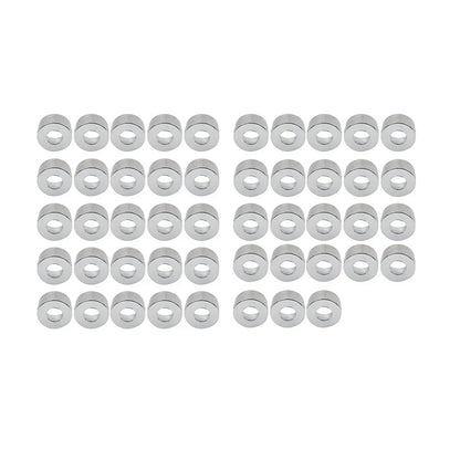 48X Chrome Engine Bolt Topper Caps for Harley Twin Cam Touring Road Glide