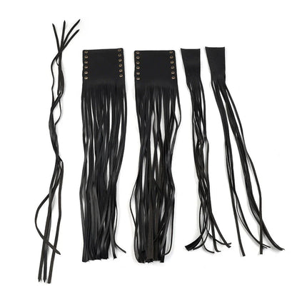 Universal Handlebar Grip Tassel & Clutch Lever Fringe Covers for Motorcycle