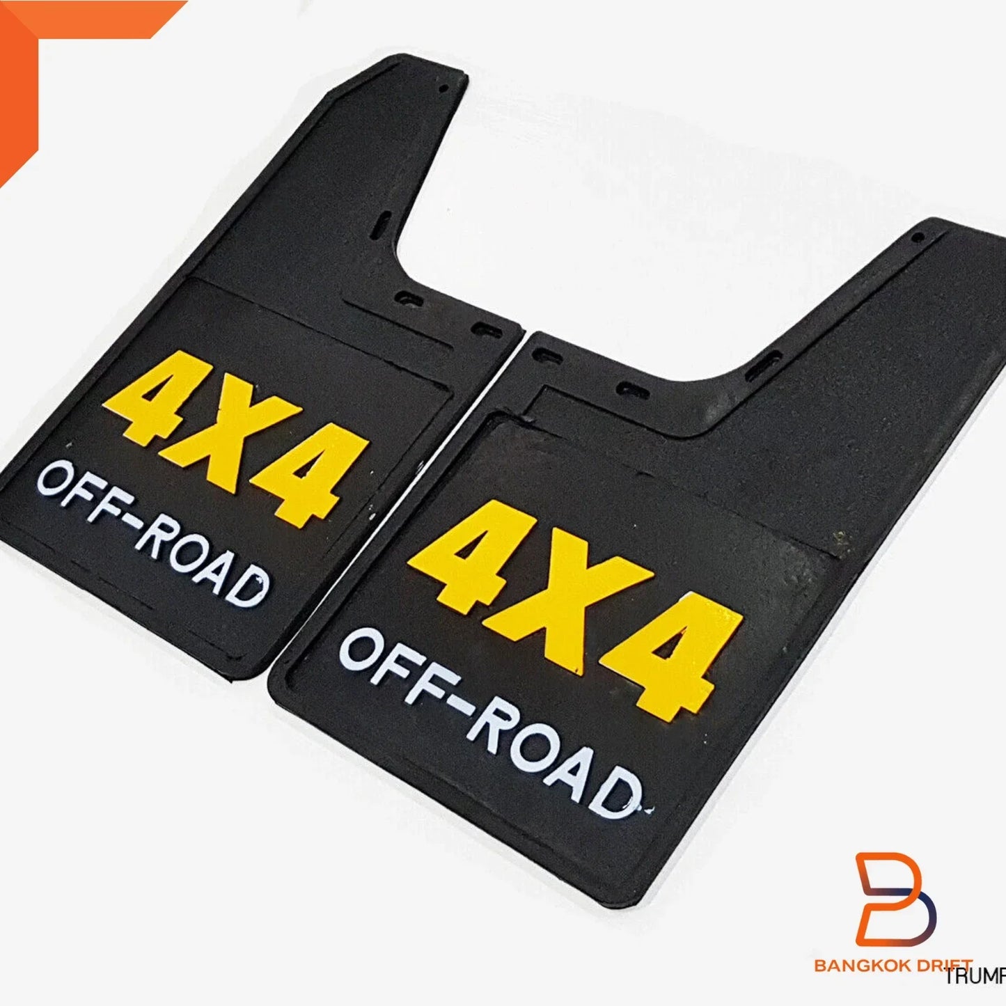4x4 Off-Road Mud Flaps Splash Guards for Universal Car Truck Ute Black Rubber
