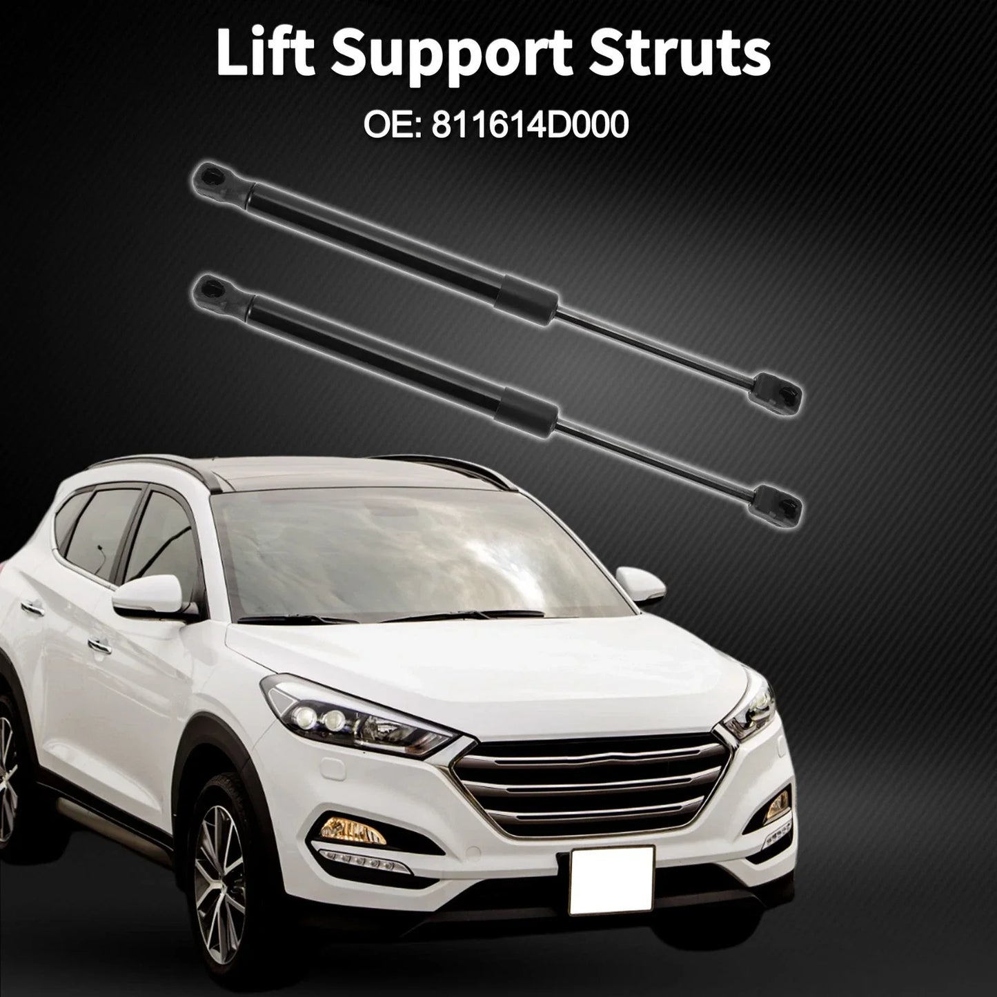 Hood Lift Supports Struts for Hyundai Entourage (2007-2010)