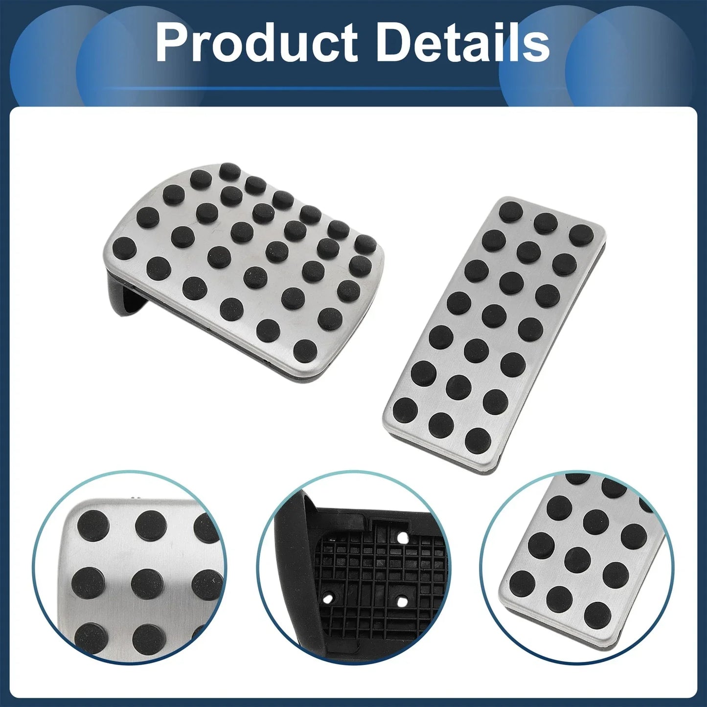 Automatic Footrest Pedals Cover for Mercedes Benz A Class (2013-2023)