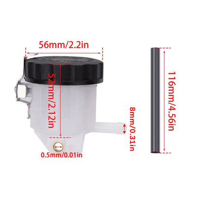 Front Brake Fluid Reservoir for Suzuki GSXR1000 TL1000 SV1000 SV650 (2001-2023)