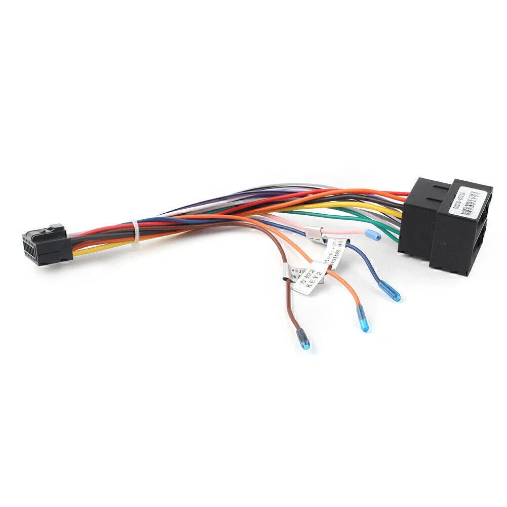 16 Pin ISO Wiring Harness Connector Adapter for Android Car Stereo