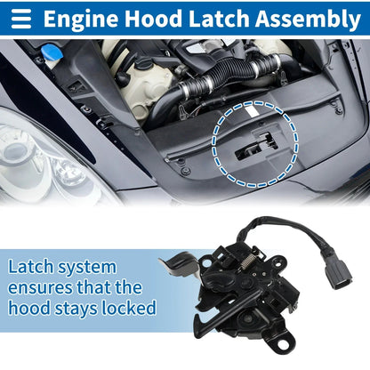 Hood Latch Assembly for Lexus GX460 (2018-2019) - 1 x Quality Replacement