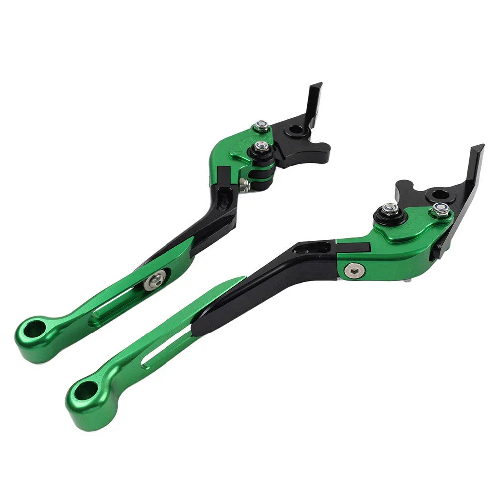 Folding Extendable Brake Clutch Levers for Kawasaki Z1000, ZX6R (2007-2018)