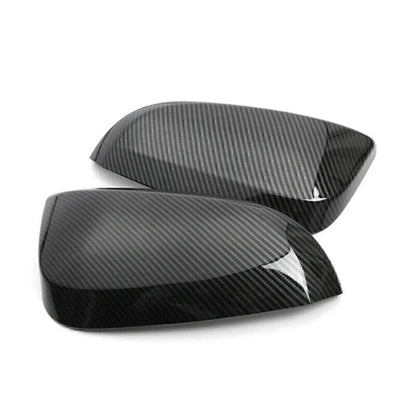 Carbon Fiber Side Door Mirror Cover Trim for Toyota Hilux Revo (2015-2022)