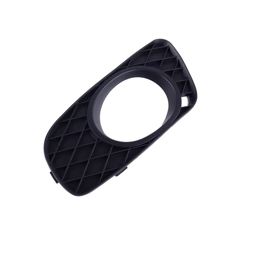 Front Bumper Fog Light Trim Covers Black for Smart Fortwo (2007-2014)