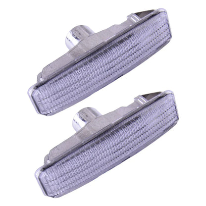 2 x Side Marker Light Shell Covers for BMW 5 E39 528i 530i 540i (1997-2003)