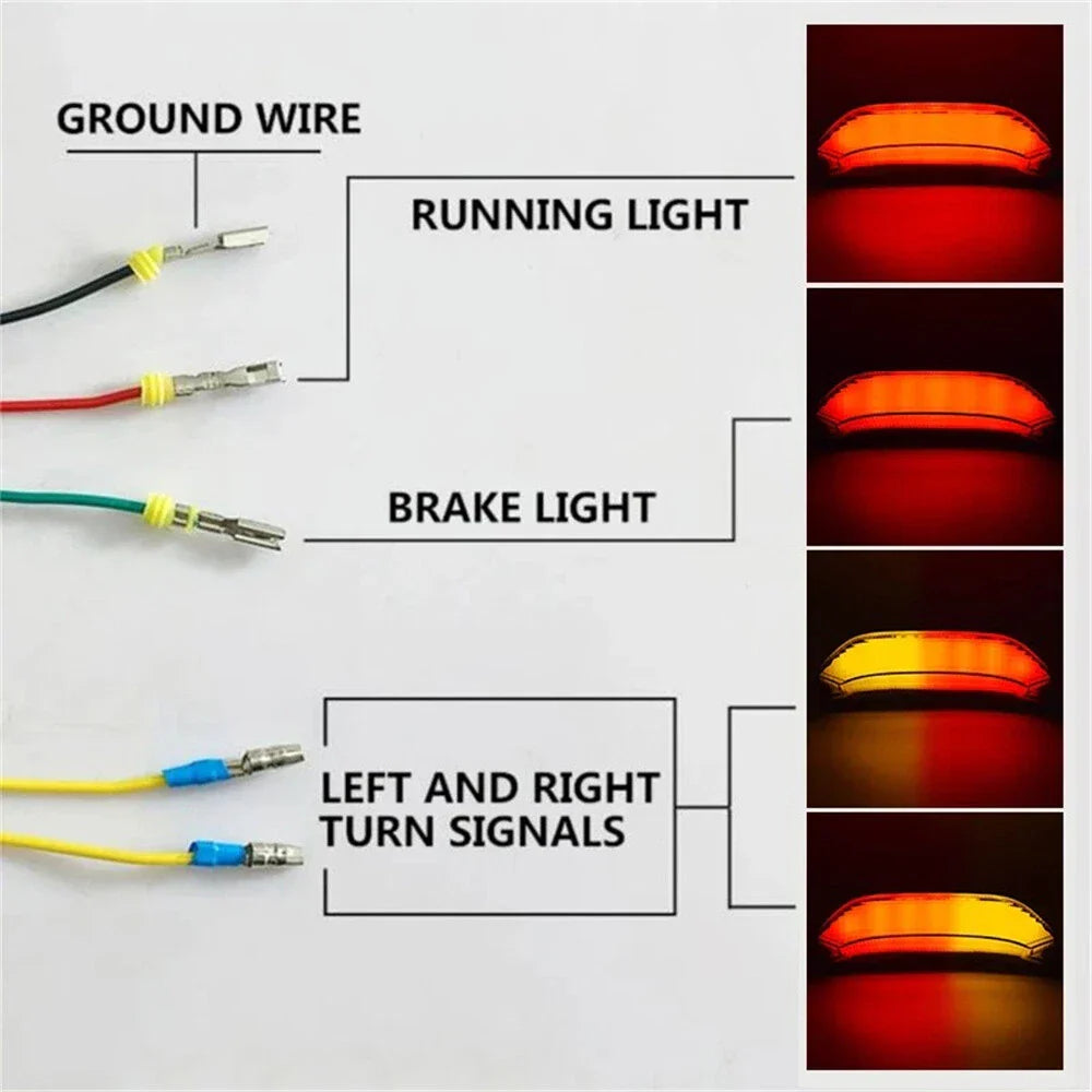 LED Tail Light Stop Brake Lamp Indicator for Honda CBR600RR (2013-2023)