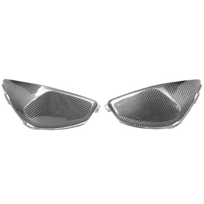 Black Carbon Fiber Side Tank Fairings for Honda CBR1000RR (2008-2011)