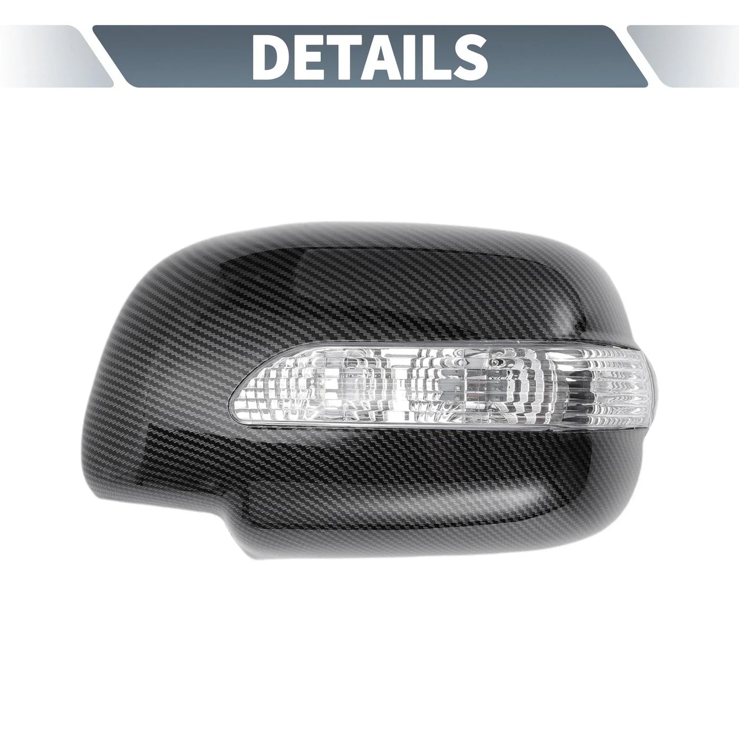 Rearview Mirror Cover Overlay Carbon Fiber for Lexus RX330 (2004-2006)