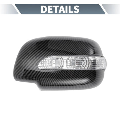 Rearview Mirror Cover Overlay Carbon Fiber for Lexus RX330 (2004-2006)