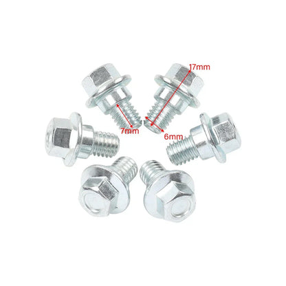 6 x Fork Guard Bolts for Suzuki RM 85 125 250 RMZ 250 450 DR-Z400SM (2001-2023)