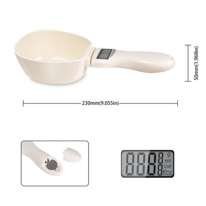 Digital Measuring Spoon 800g/0.1g Precision Scale with LCD Screen