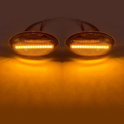 LED Dynamic Signal Side Marker Lights for Peugeot 307 206 607 407 107 & Citroen