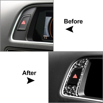Display Screen Panel Button Cover Trim for Audi Q5 SQ5 (2009-2017)
