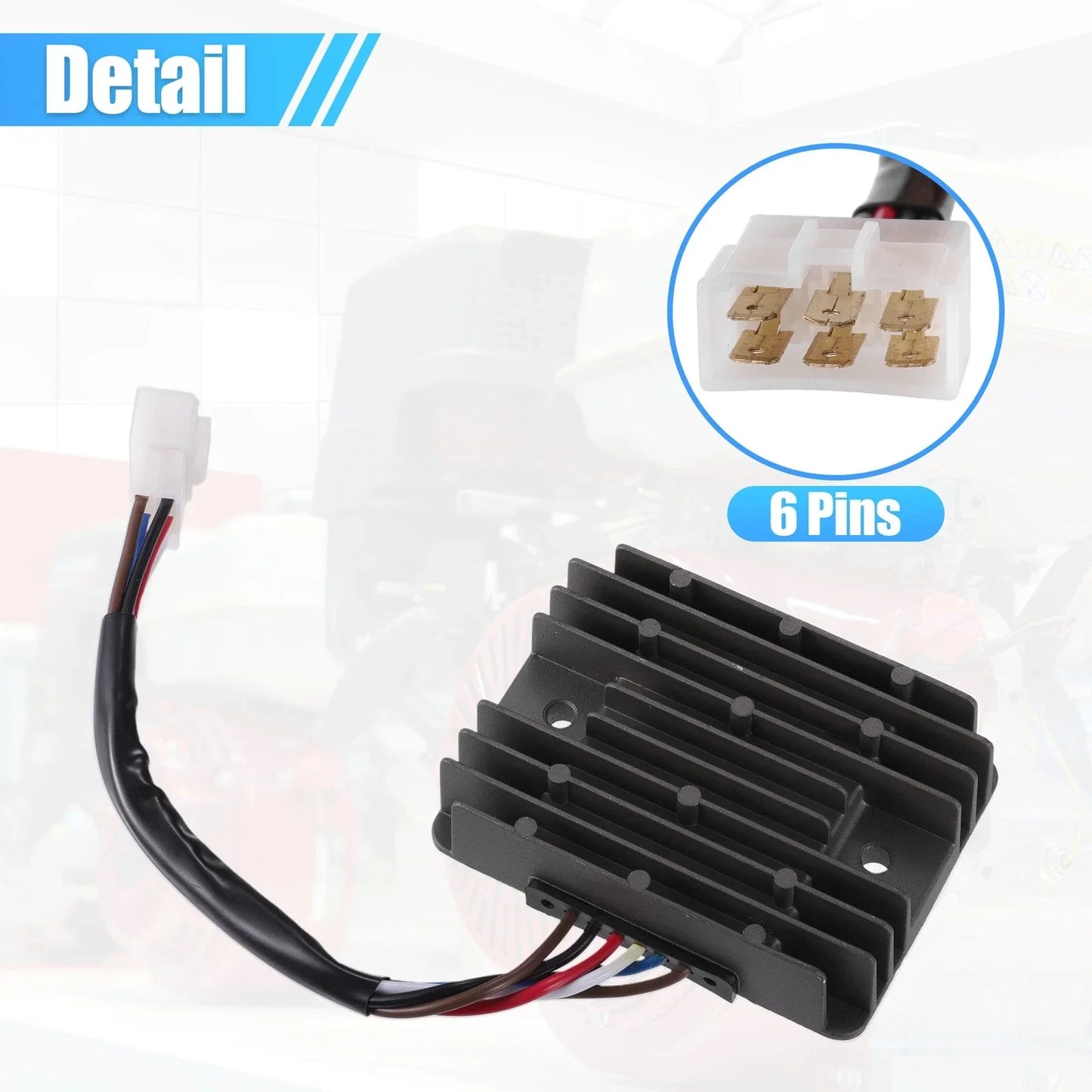Voltage Regulator Rectifier for Honda GCV520U GCV530 ( Specified)