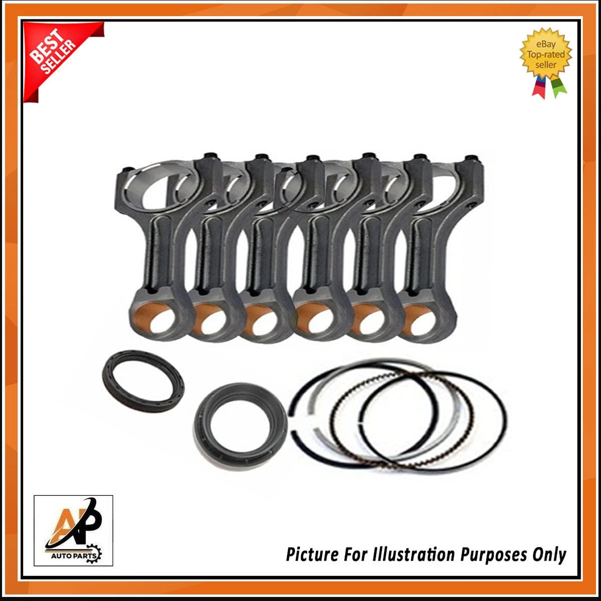 Forged Crankshaft Rebuild Kit for BMW N57 3.0 Diesel X3 X4 (2008–2018)