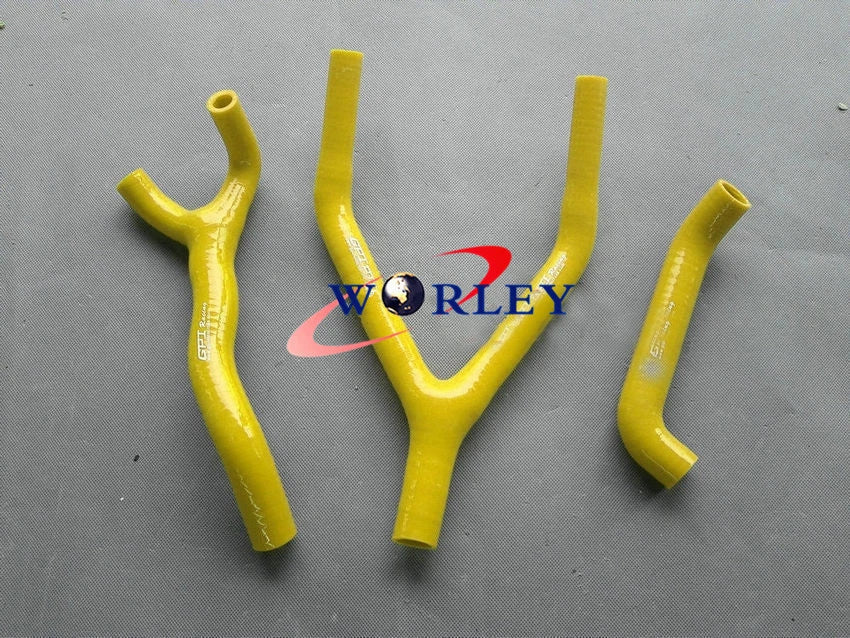Silicone Radiator Coolant Hoses for Yamaha YZ125 1983-1984 ( Blue)