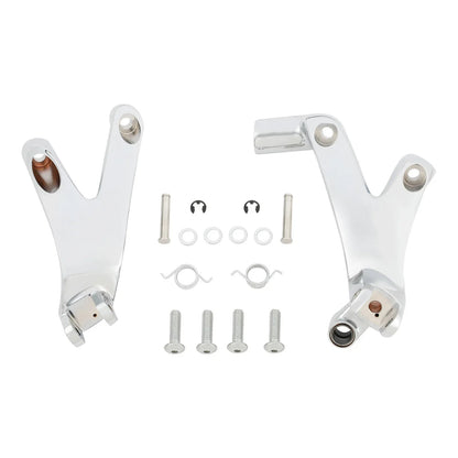Forward Controls Mounts for Harley Fat Bob Sport Glide FLSB (2018-2024) Chrome