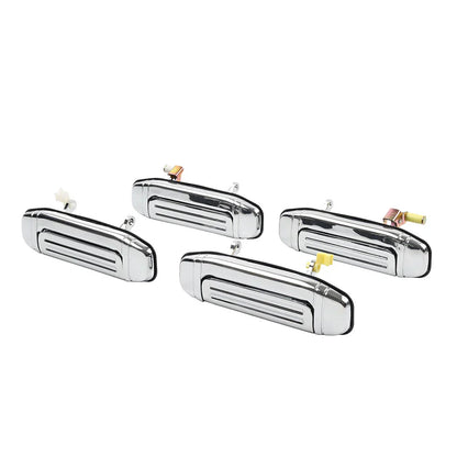 4x Outer Door Handle for Mitsubishi Pajero Montero (1992-2000)