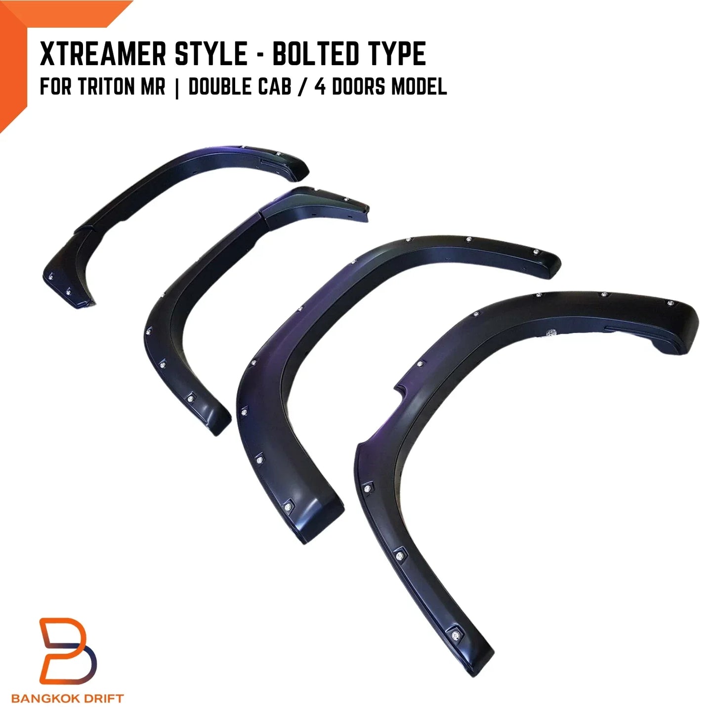 Fender Flares for Mitsubishi Triton Ute 2019-2023