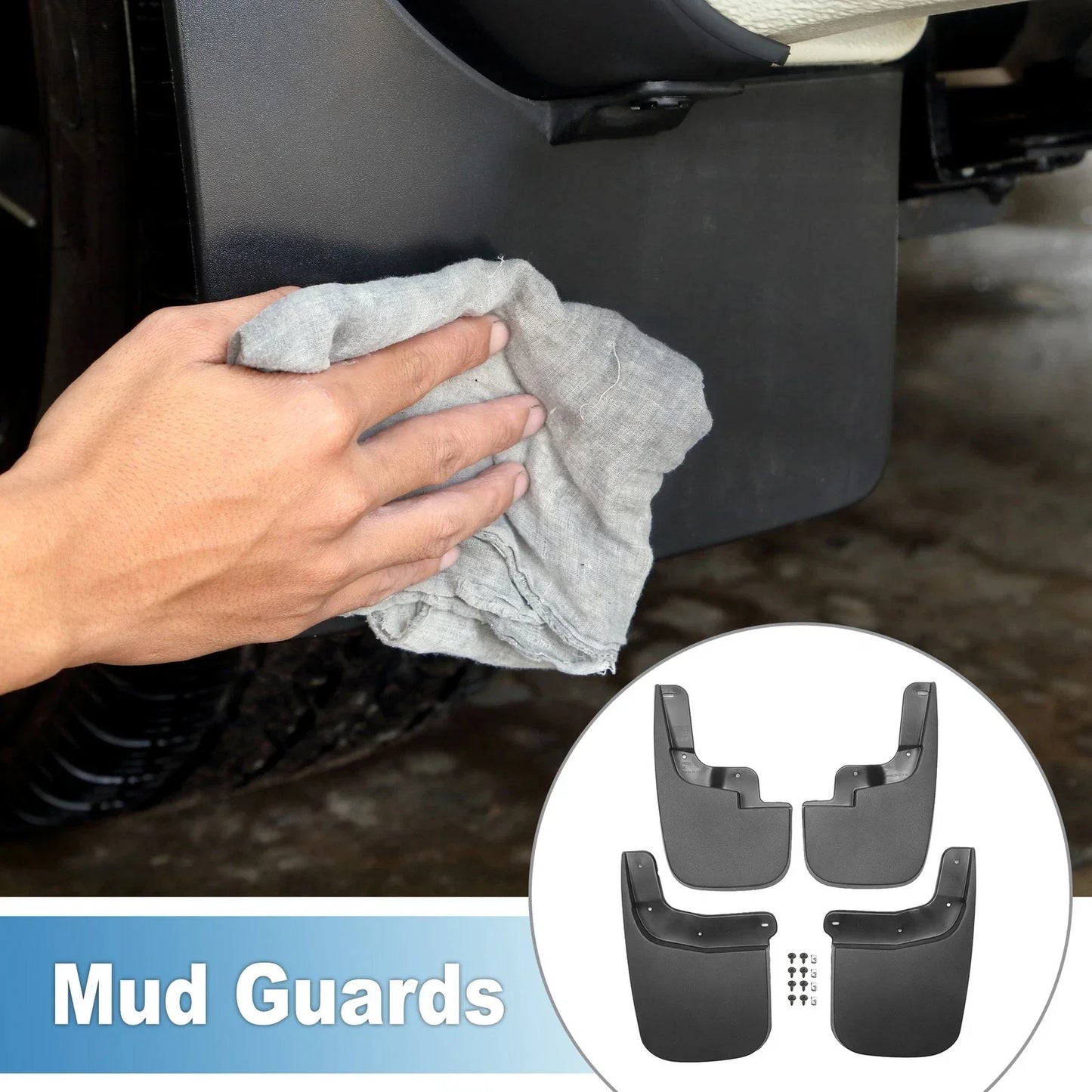 Mud Flap Splash Guard for Chevy Colorado (2015-2022)
