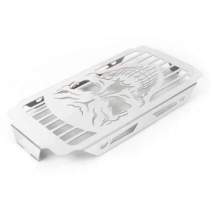 Chrome Radiator Cooler Grill Guard for Honda Shadow Spirit VT1100 (1987-2007)