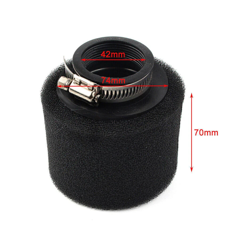 42mm Black Foam Air Filter for Honda XR50 CRF50 ATV (50cc-110cc)