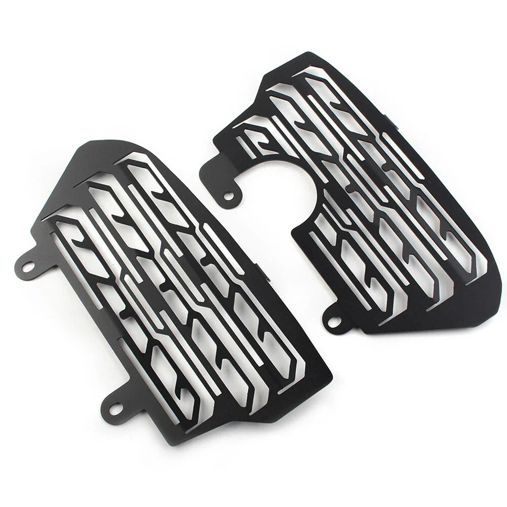 Radiator Guard Cover Grill Black for Honda CRF1000L Africa Twin (2016-2019)