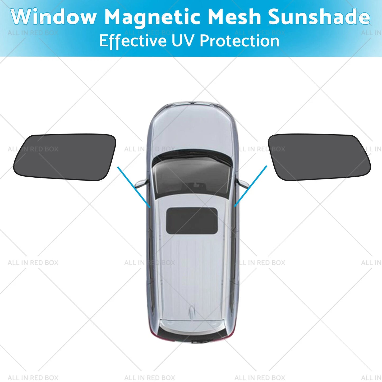 Front Window Magnetic Mesh Sunshade for Kia Carnival (2015-2020)