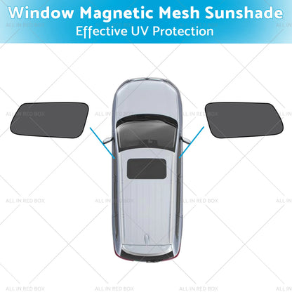Front Window Magnetic Mesh Sunshade for Kia Carnival (2015-2020)