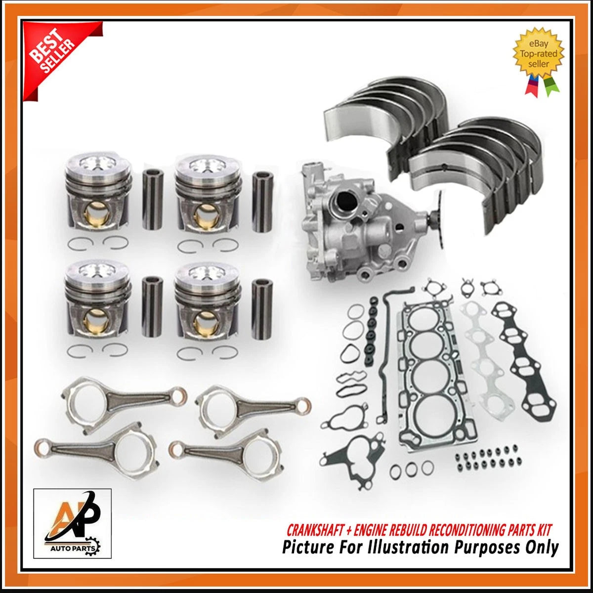 Engine Rebuild Parts Kit for Vauxhall Vivaro 2.0 M9R (2014–2020)