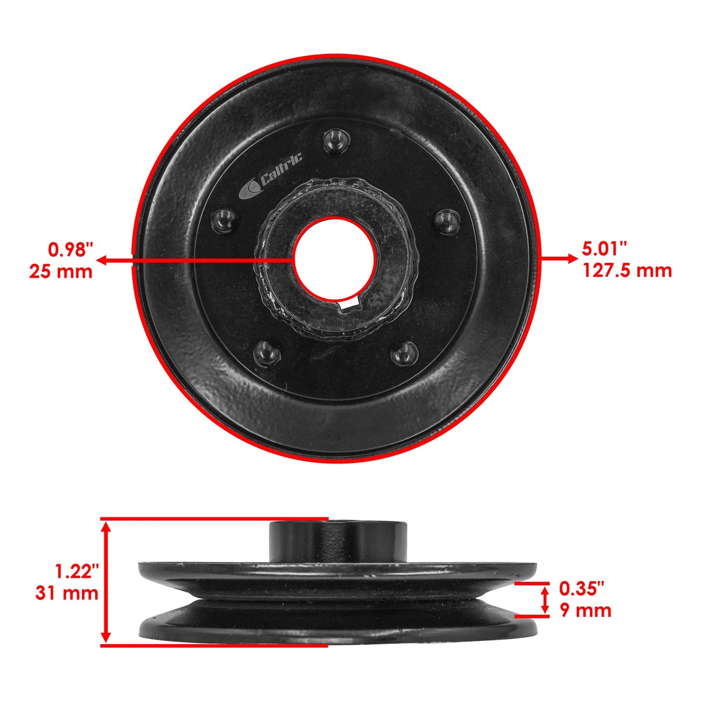 Deck Spindle Pulley Replacement for Land Pride FDR2548 FDR2560 (2006–2017)
