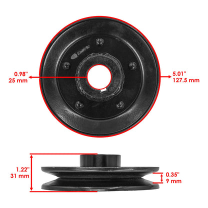 Deck Spindle Pulley Replacement for Land Pride FDR2548 FDR2560 (2006–2017)