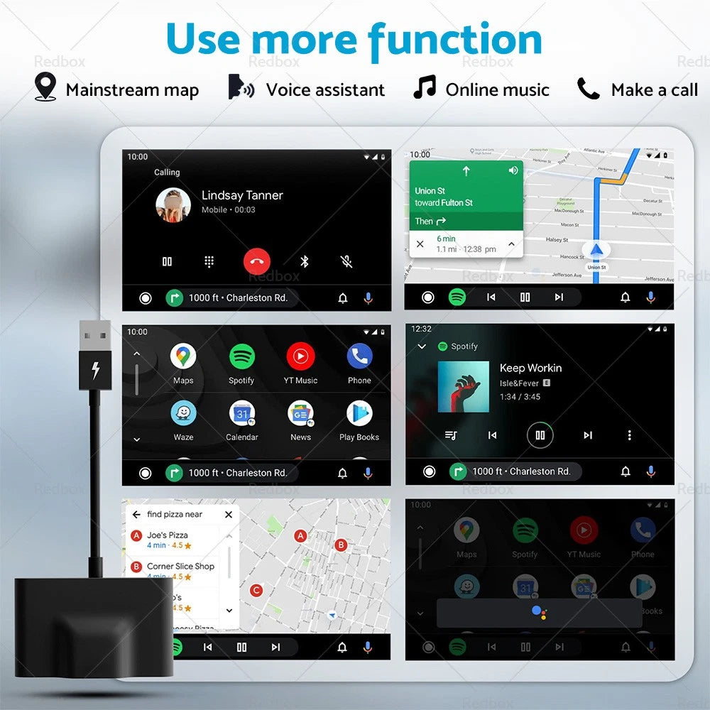Wireless Carplay Adapter for Android Vehicles with CarPlay