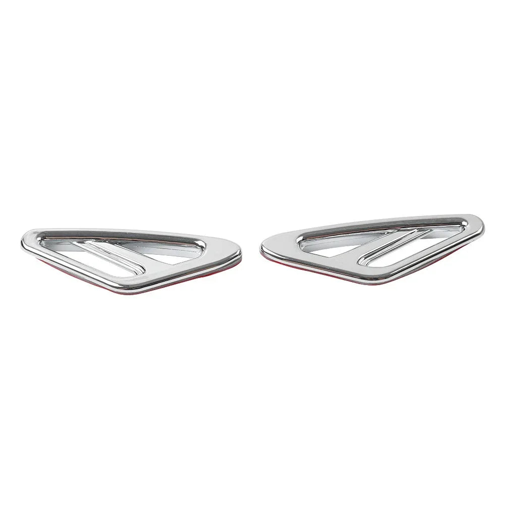 Chrome Front Mugguard Filler Accents for Honda GL1800 Goldwing (2001-2017)