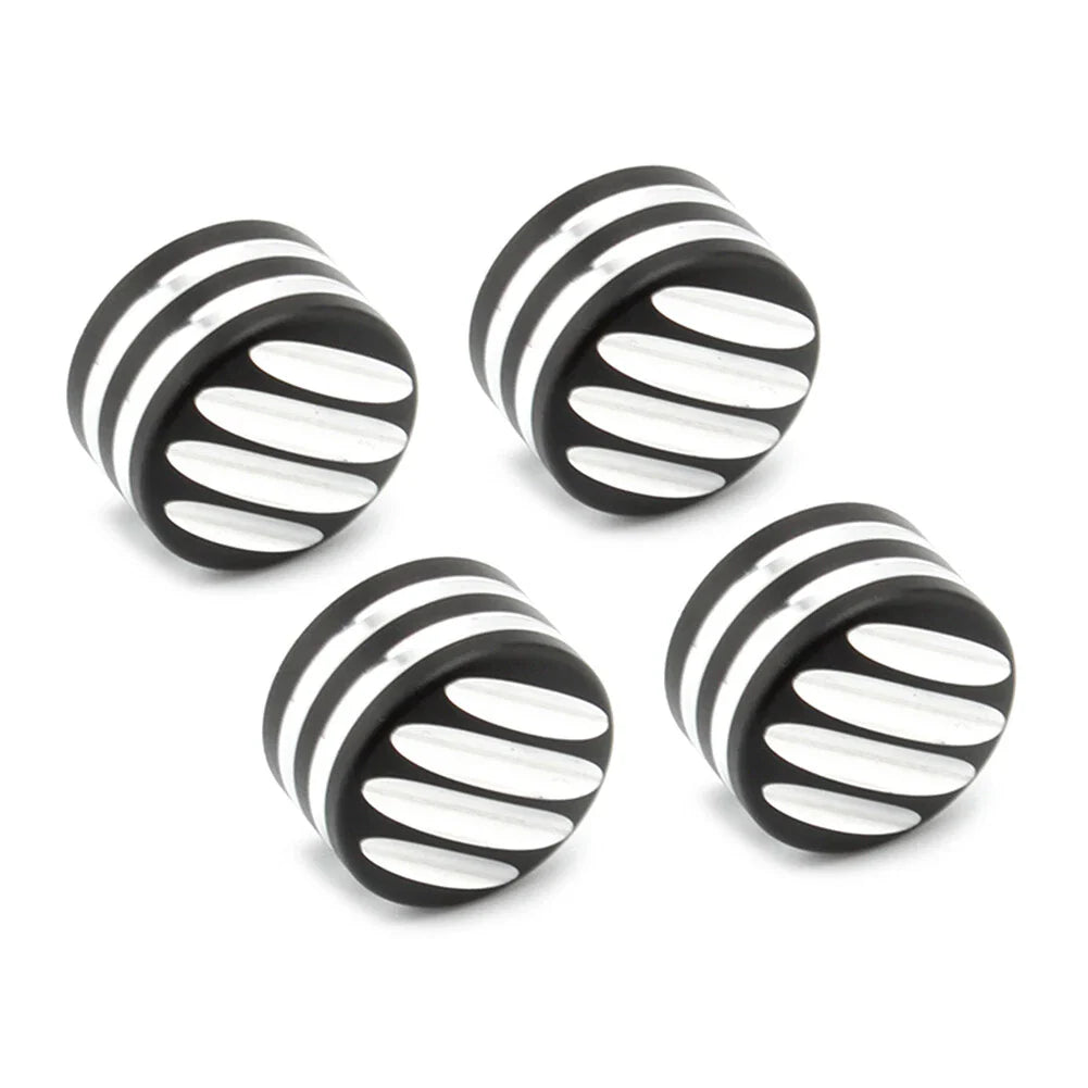 4x CNC Machined Head Bolt Cover Caps for Triumph T120 Thruxton (2016-2023)