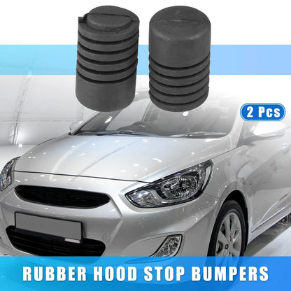 2 x Vehicle Hood Rubber Bumper Stops for Hyundai Kia