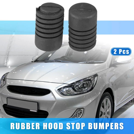 2 x Vehicle Hood Rubber Bumper Stops for Hyundai Kia