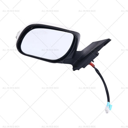 Left Side Pearl White Mirror for 2008-2012 Toyota RAV4 (2008-2012)