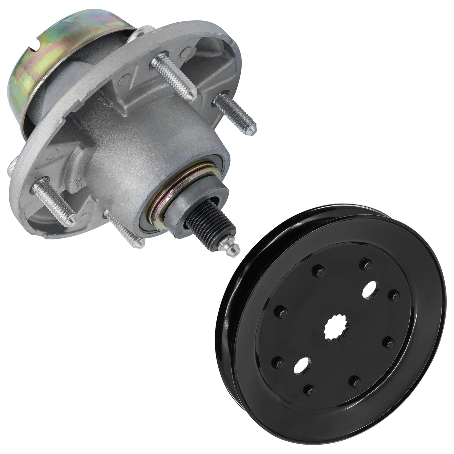 Blade Spindle Assembly with Pulley for John Deere X595 X700 X720 (2008–2012)